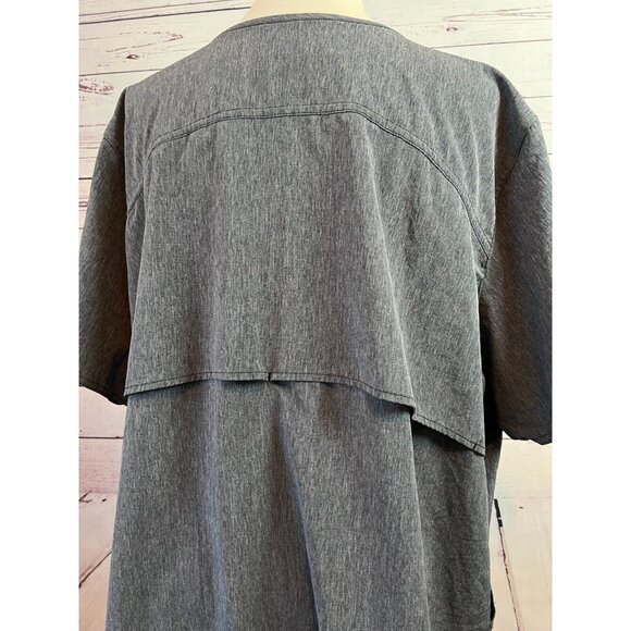 Carhartt Force Scrub Top Plus Size 3X Womens 3XL Nursing Shirt C12106 Gray‎ - Picture 9 of 12